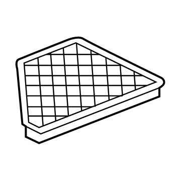 Chevy 23321606 Air Filter