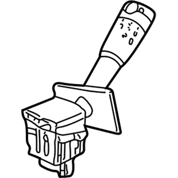 Saturn 15817768 Wiper Switch