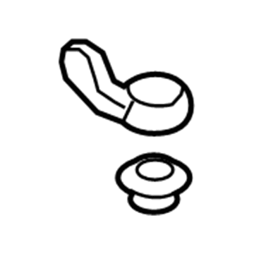 Chevy 96536670 Radiator Assembly Bracket