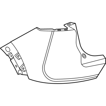 Chevy Trailblazer Bumper - 42692997