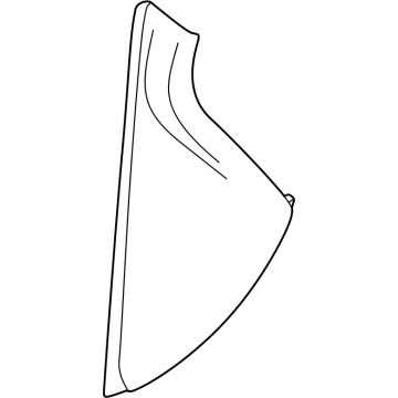 GM 42754998 Side Cover, Jet Black