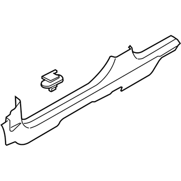 Saturn 13114350 Sill Trim