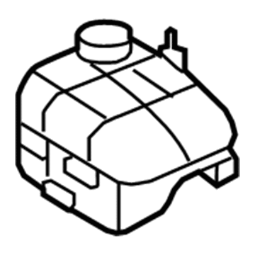 Saturn Coolant Reservoir - 93179469