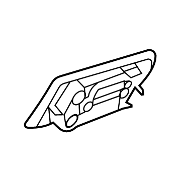 GMC 84977318 Mirror Assembly Gasket