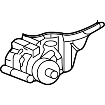 Pontiac 19369074 Power Steering Pump