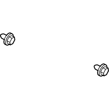 Saturn 10053182 Fender Liner Retainer