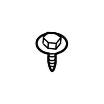 Saturn 11519388 Fender Upper Bolt