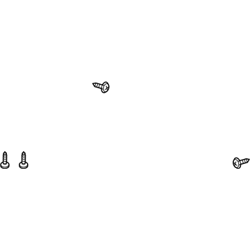 Saturn 11609762 Fender Liner Bolt