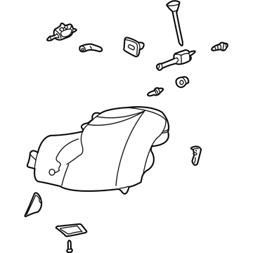 Cadillac Headlight - 15826020