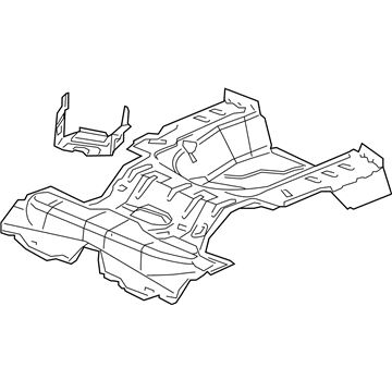 Chevy 25823045 Floor Pan Assembly