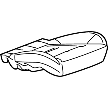 Chevy Caprice Seat Cushion Pad - 92282577