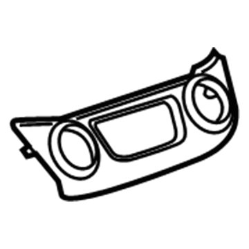 GM 23119523 Center Bezel GM 23119523 Center Bezel