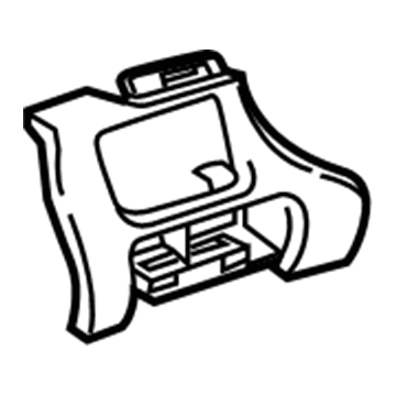 GM 23431298 Trim Pad, Black GM 23431298 Trim Pad, Black