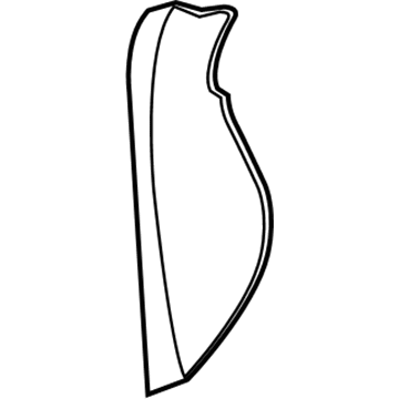 GM 23202760 Side Cover, Driver Side GM 23202760 Side Cover, Driver Side