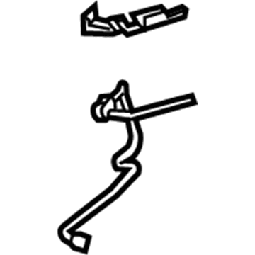 Chevy 23154007 Applique Panel Bracket