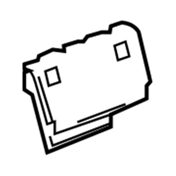 Chevy 20916173 Headrest Gearbox Panel