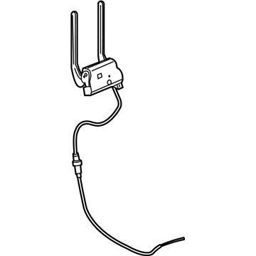 Chevy 22791204 Headrest Gearbox