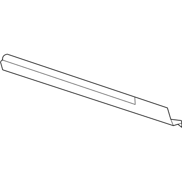 Cadillac 88980505 Rocker Molding