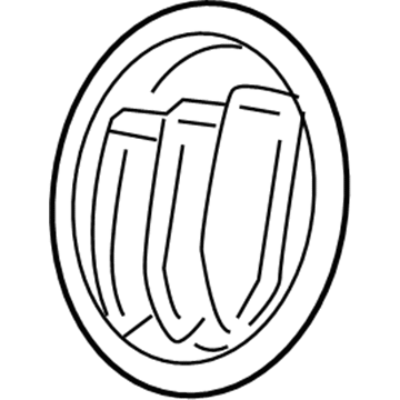 Buick Enclave Emblem - 25854511