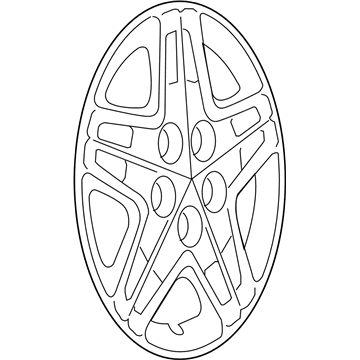 Pontiac Wheel Cover - 9595570