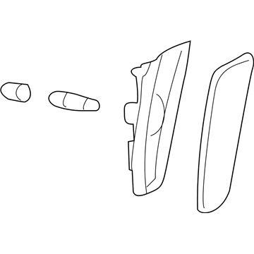 Pontiac 92215972 Side Marker Lamp