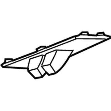 GM 23320901 Latch Cover, Black GM 23320901 Latch Cover, Black