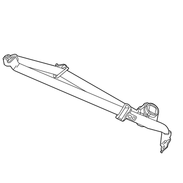 GMC Canyon Seat Belt - 19329321
