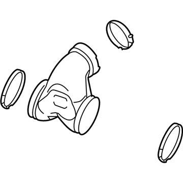 Cadillac XLR Air Intake Coupling - 10318558