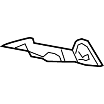 GM 15294505 Panel Extension, Rear Driver Side