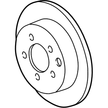 Oldsmobile Silhouette Brake Disc - 19149233
