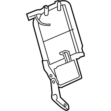 Saturn 96839532 Seat Back Frame