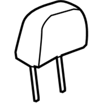 Saturn 96839544 Headrest