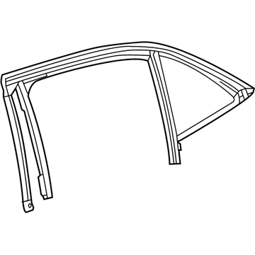 Chevy Malibu Door Seal - 23478314