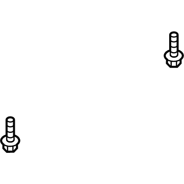 GM 19316136 Tank Strap Bolt GM 19316136 Tank Strap Bolt