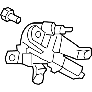 Saturn 25963804 Wiper Motor Assembly