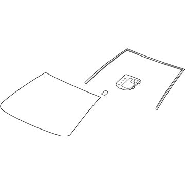 Chevy 42491198 Windshield