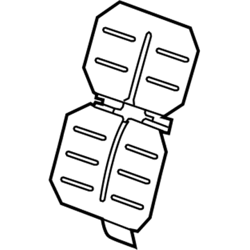 2017 Cadillac XTS Seat Heater Pad - 22891004