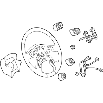 Chevy Silverado 2500 Steering Wheel - 10364743