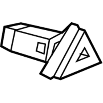 Pontiac Hazard Warning Switch - 92084580