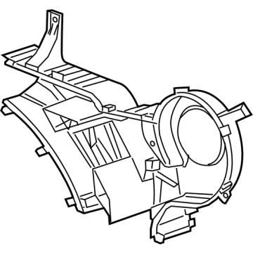 GM 23101672 Blower Case, Passenger Side