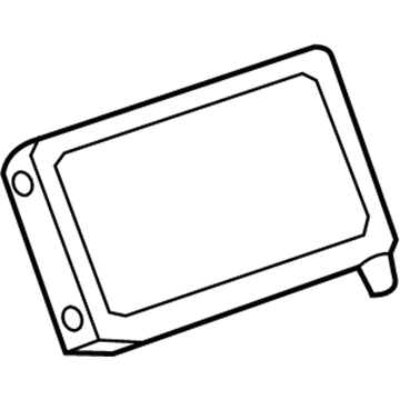 GM 13338334 Display Unit, Driver Side