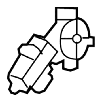 Saturn Window Motor - 15869735