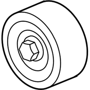 Pontiac 12597934 Idler Pulley