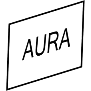 Saturn Aura Emblem - 15242517