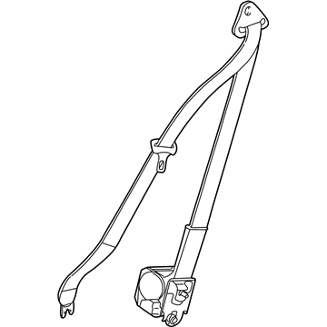Chevy Equinox Seat Belt - 89026287