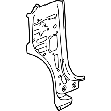 GM 42342367 Inner Hinge Pillar, Front Passenger Side
