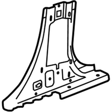 GM 96901877 Inner Center Pillar GM 96901877 Inner Center Pillar
