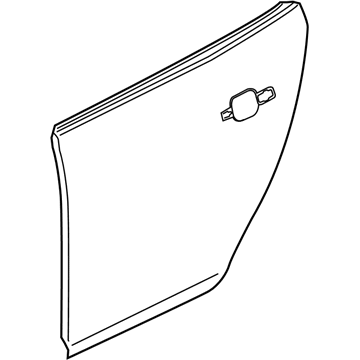 GM 22899002 Outer Panel, Rear Driver Side