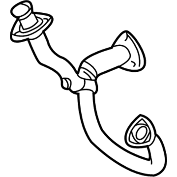 1997 GMC Sonoma Exhaust Pipe - 15152630