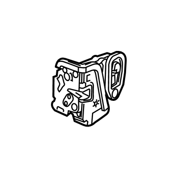 Cadillac 13546496 Lock Actuator